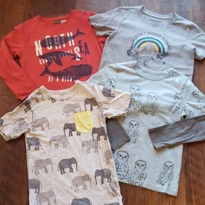 Boys Tshirt lot Size 10 Tea, tuctuc, and Life is G